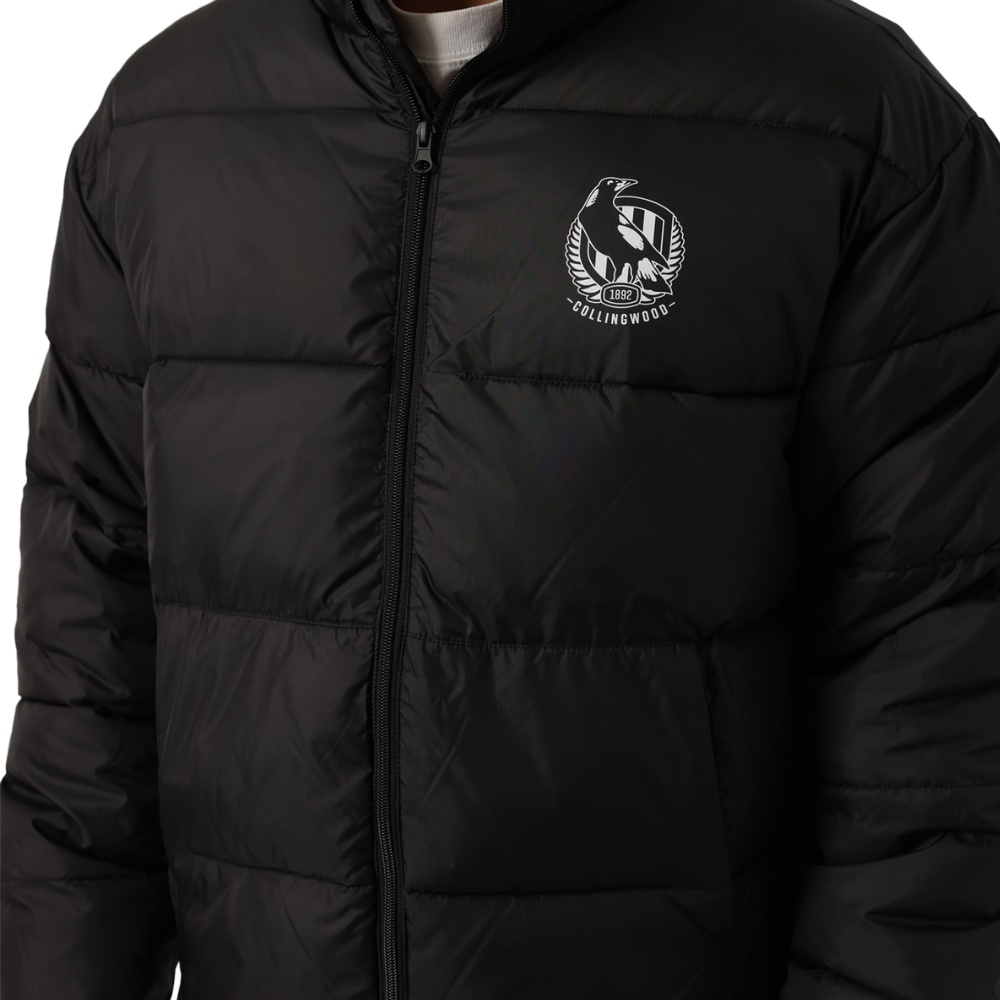 Collingwood Puffer Jacket | Official Collingwood FC Merchandise