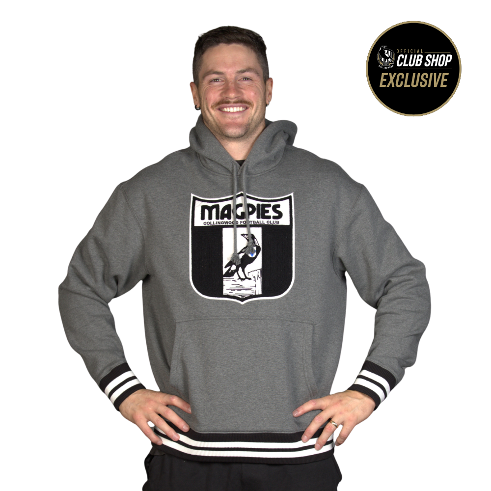 Collingwood Retro Shield Hood