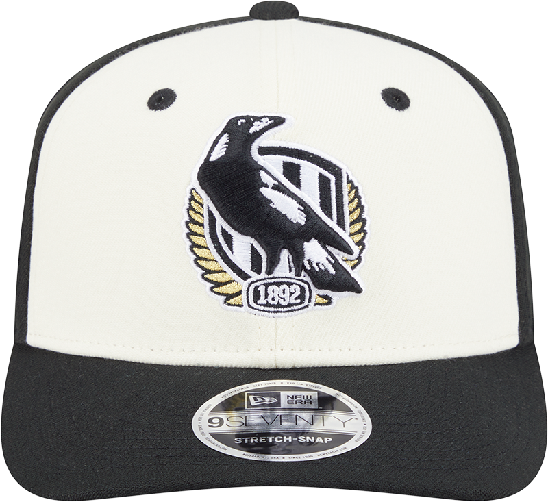 Collingwood New Era 9SEVENTY 2-Tone Contrast Stretch Snap
