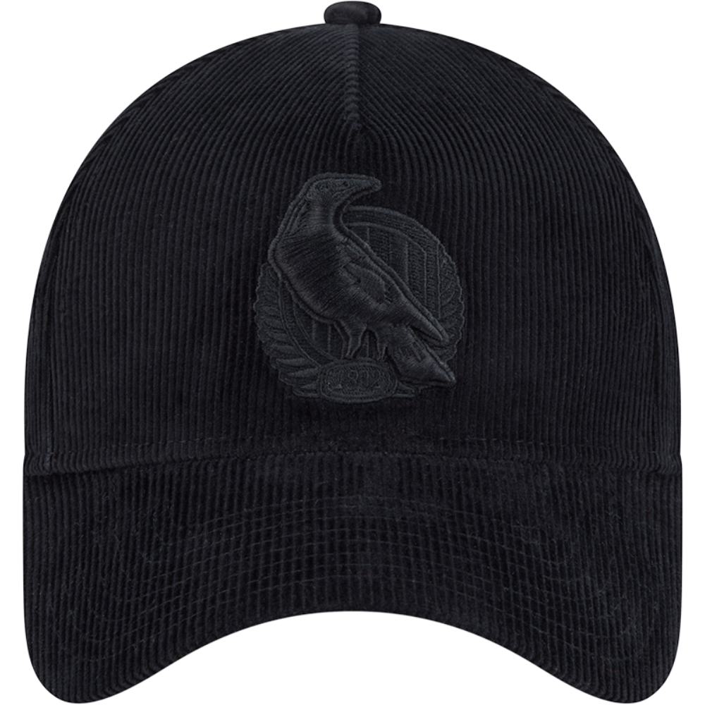 Collingwood New Era 9FORTY A-Frame Cord Tonal Cap | Official Collingwood FC Merchandise