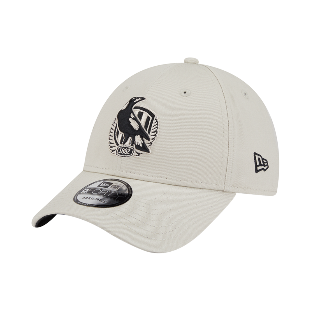 Collingwood New Era 9FORTY Stone Black Cap