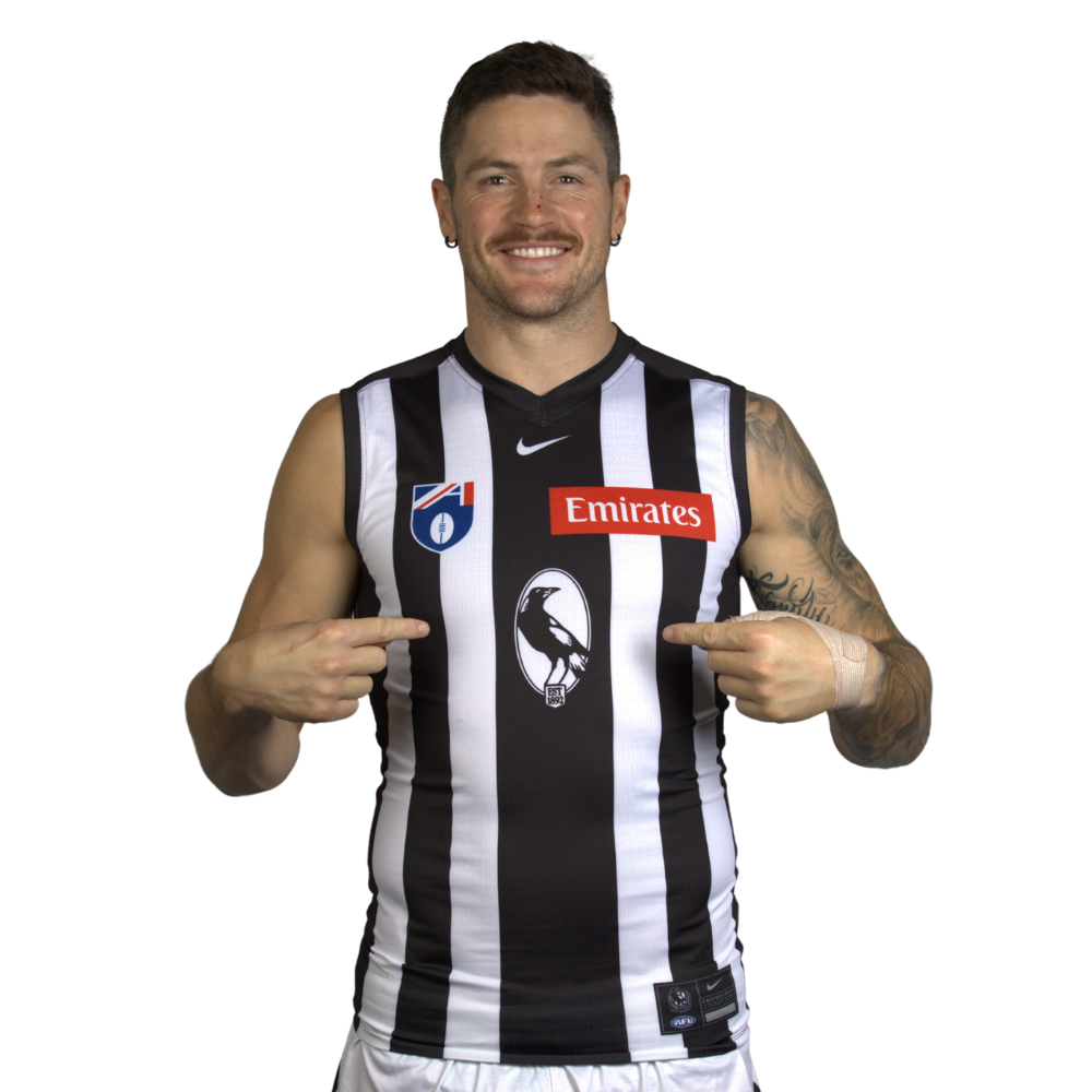Collingwood 2026 NIKE Retro Guernsey Logo