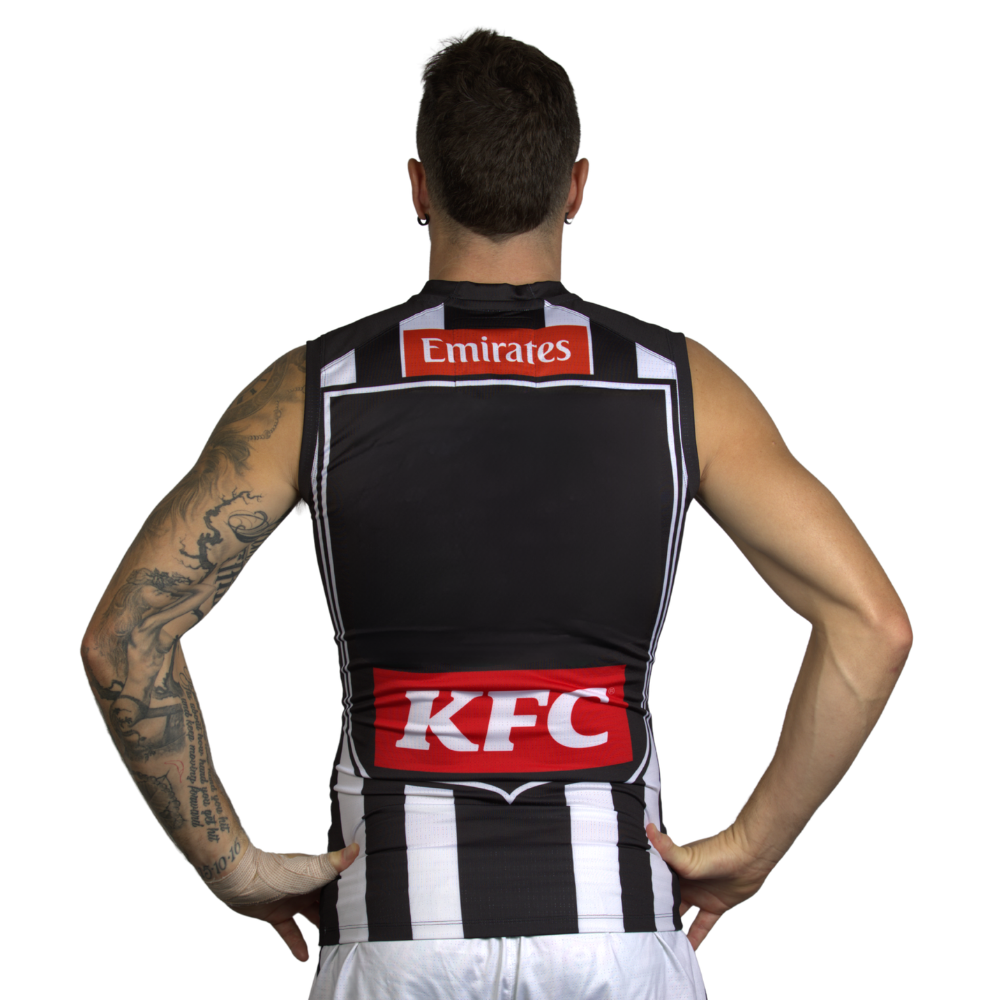 Collingwood 2026 NIKE Retro Guernsey Back