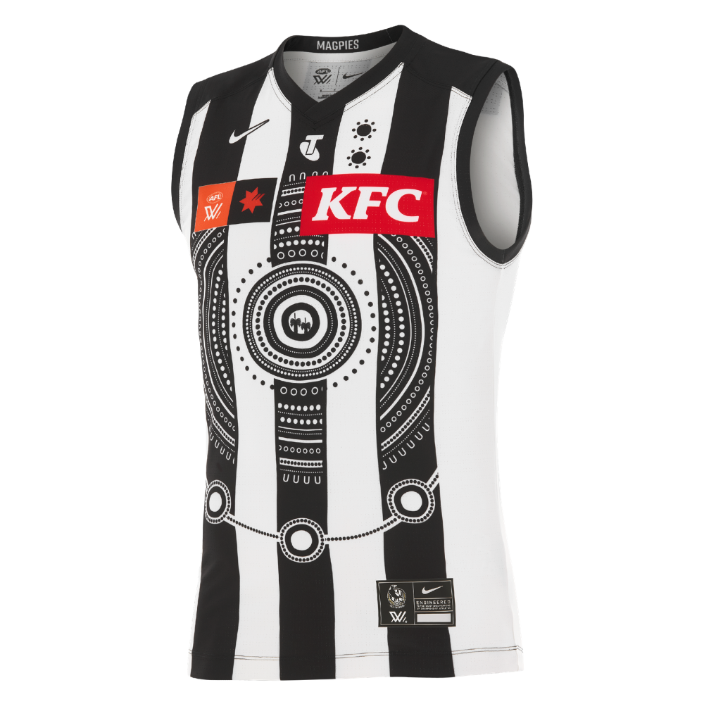 Collingwood 2026 Nike AFLW Unisex Indigenous Guernsey