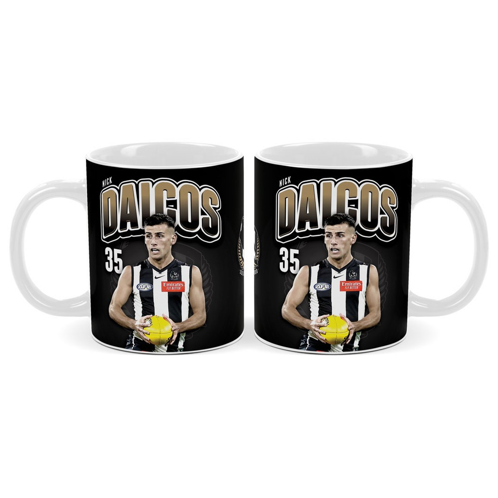 Collingwood Nick Daicos Mug | Official Collingwood FC Merchandise