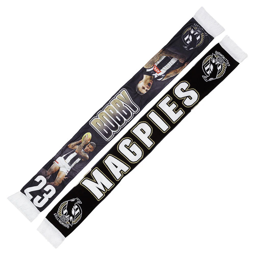 Collingwood Bobby Hill Scarf | Official Collingwood FC Merchandise