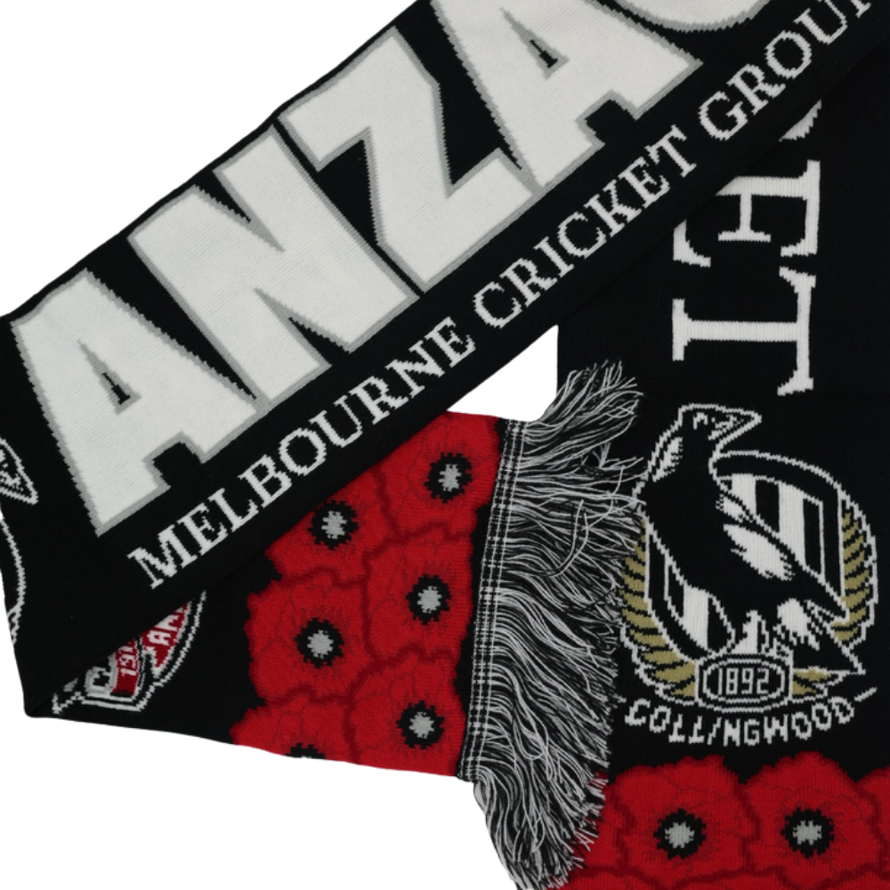 Collingwood 2026 Anzac Day Scarf