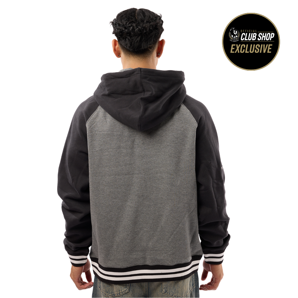 Collingwood Victoria Park Adults Script Hood