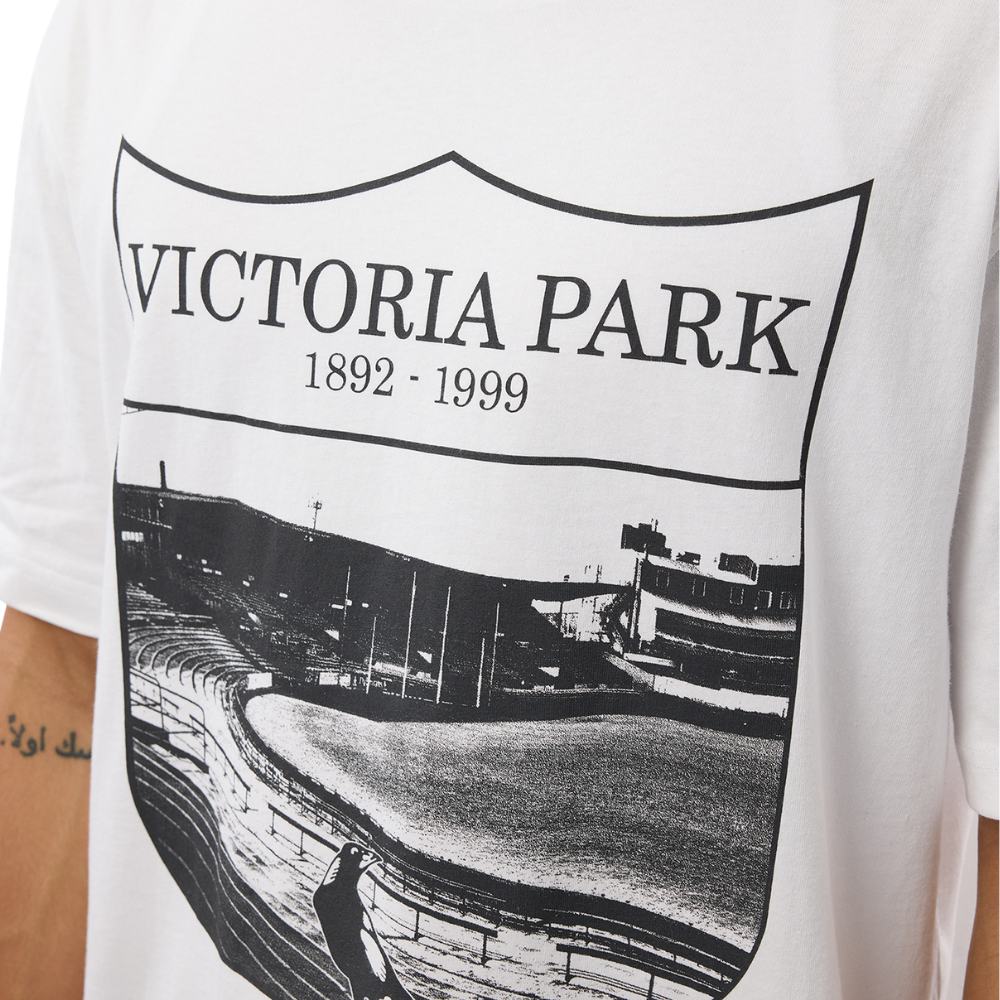 Collingwood Victoria Park Adults Stadium Vintage Tee | Official Collingwood FC Merchandise
