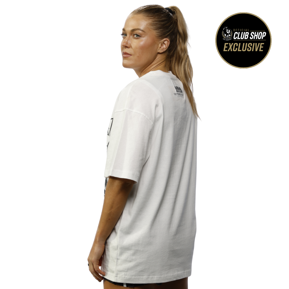 Collingwood Victoria Park Adults Stadium Vintage Tee