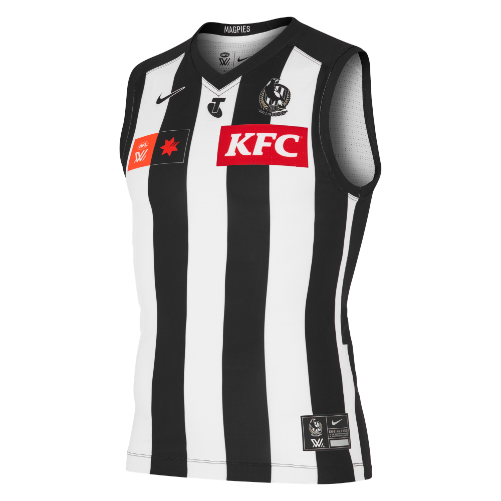 Collingwood 2026 Nike AFLW Unisex Home Guernsey