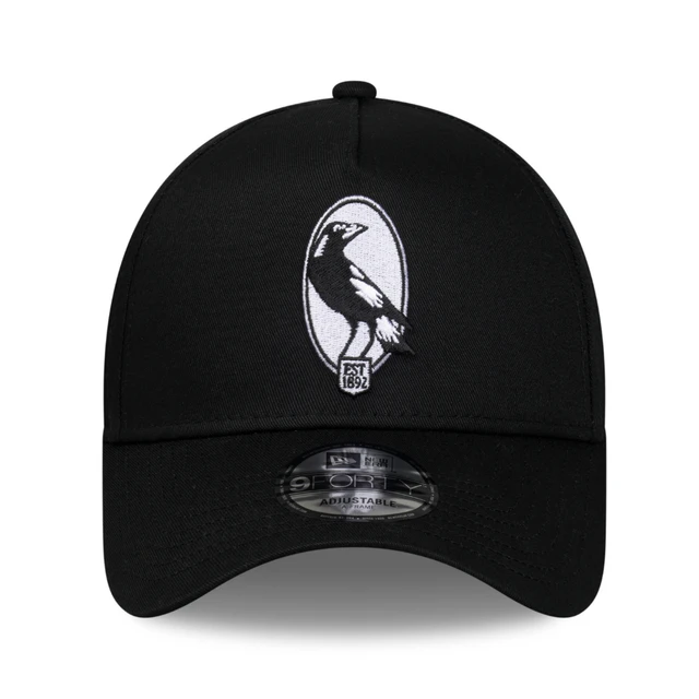 Collingwood 2026 New Era 9FORTY A-Frame Retro Round Cap
