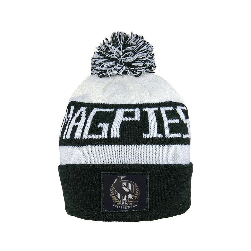 Collingwood Bar Beanie | Official Collingwood FC Merchandise