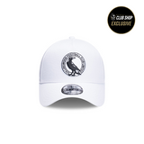 Collingwood New Era 9FORTY A-Frame Basic White Cap