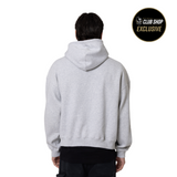 Collingwood Logo Basic Box Grey Hood | Official Collingwood FC Merchandise