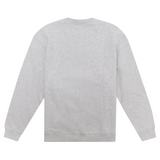 Collingwood Mens Logo Basic Grey Crew Collingwood Mens Logo Basic Grey Crew