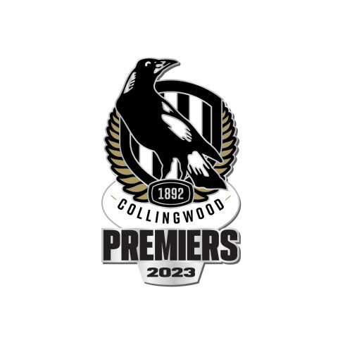 Collingwood 2023 Premiers Logo Pin