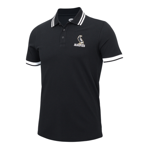 Collingwood Mens Pique Polo Gold