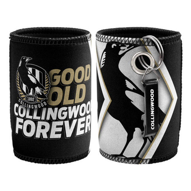 Collingwood Can Cooler and Bottle Opener Collingwood Can Cooler and Bottle Opener