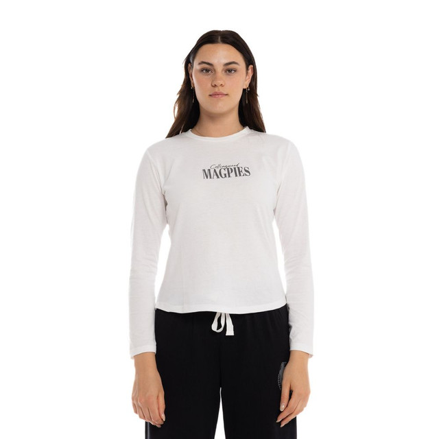 Collingwood Womens Long Sleeve Pant PJ Set | Official Collingwood FC Merchandise