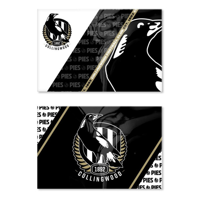Collingwood Set of 2 Magnets | Official Collingwood FC Merchandise