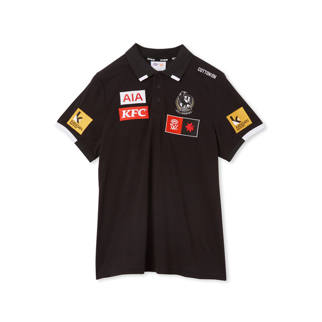 Collingwood AFLW S9 Womens Media Polo Collingwood AFLW S9 Womens Media Polo