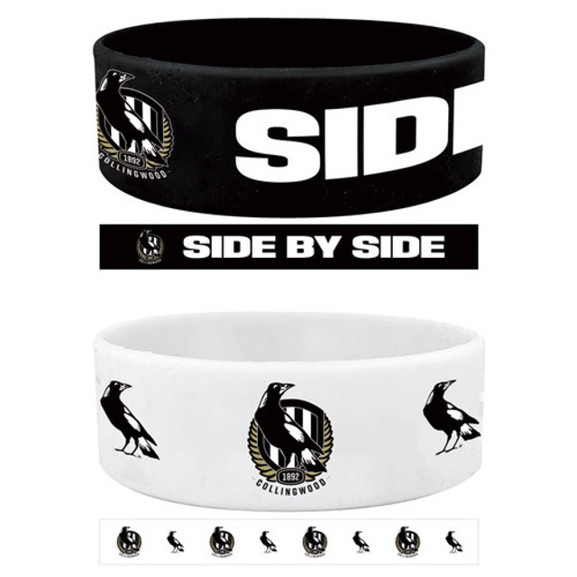 Collingwood Set of 2 Wristbands Collingwood Set of 2 Wristbands
