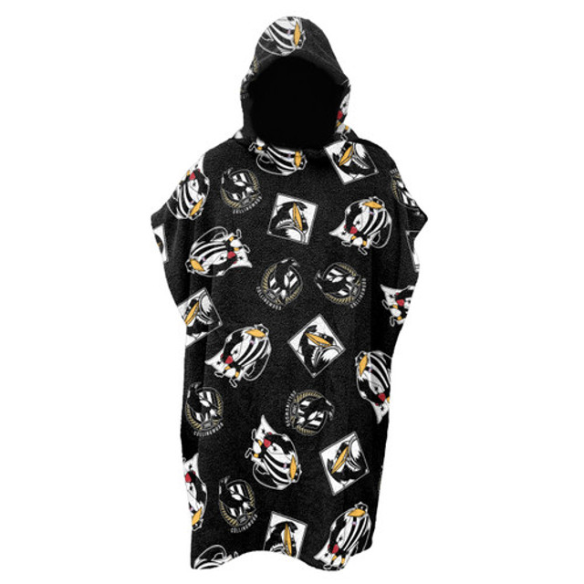 Collingwood Youth Hooded Beach Towel Collingwood Youth Hooded Beach Towel