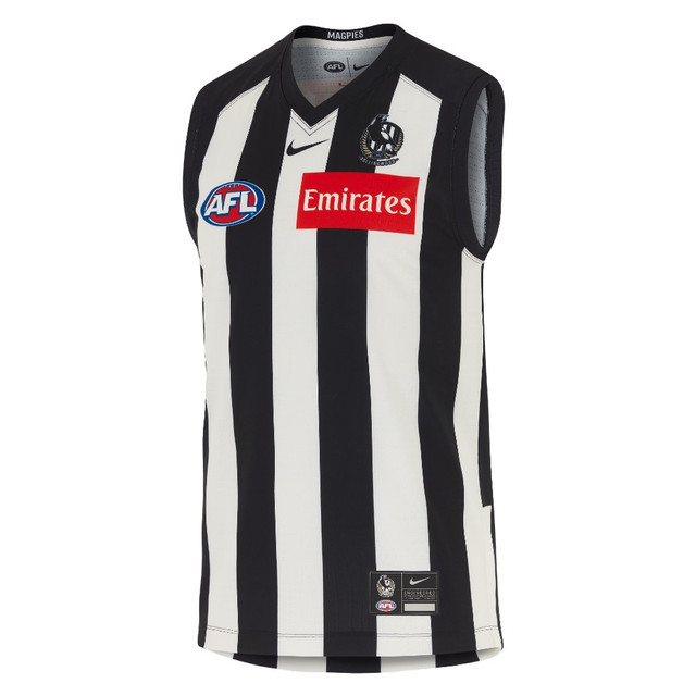 Collingwood 2025 Nike Adults Home Guernsey | Official Collingwood FC Merchandise