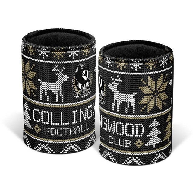 Collingwood Christmas Can Cooler | Official Collingwood FC Merchandise
