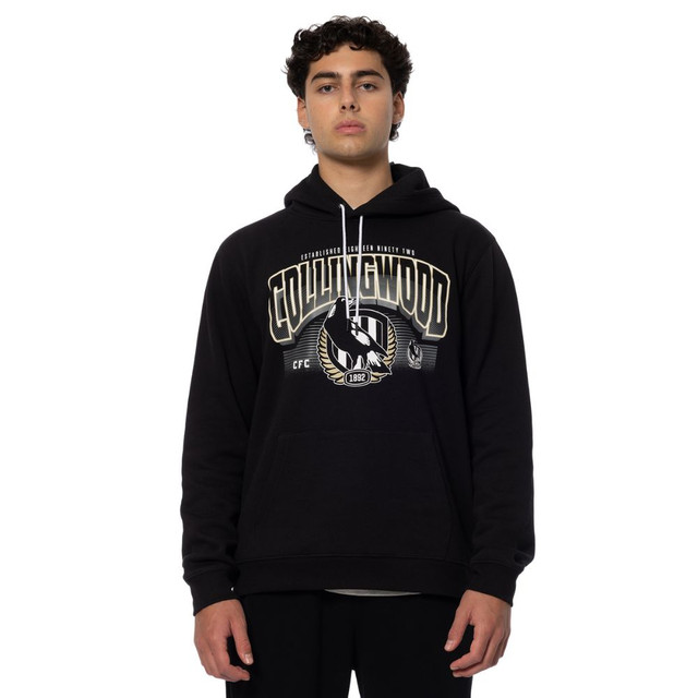 Collingwood Mens Wordmark Hood Collingwood Mens Wordmark Hood