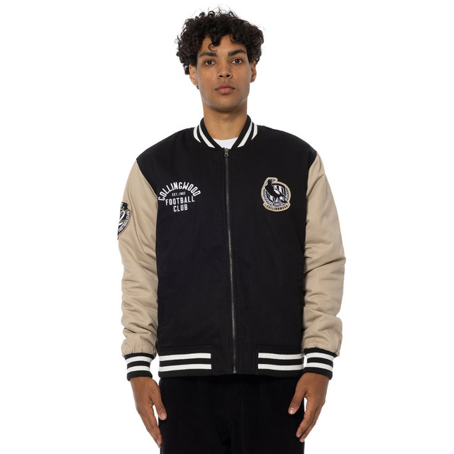 Collingwood Mens Lock Up Jacket | Official Collingwood FC Merchandise
