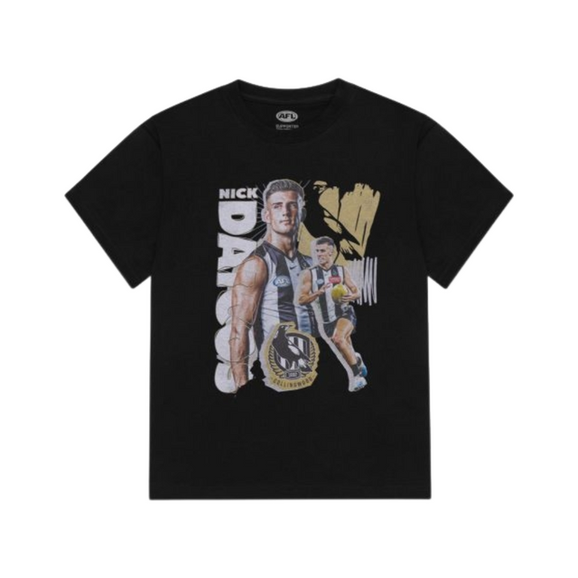 Collingwood Youth Nick Daicos Landmark Tee Collingwood Youth Nick Daicos Landmark Tee