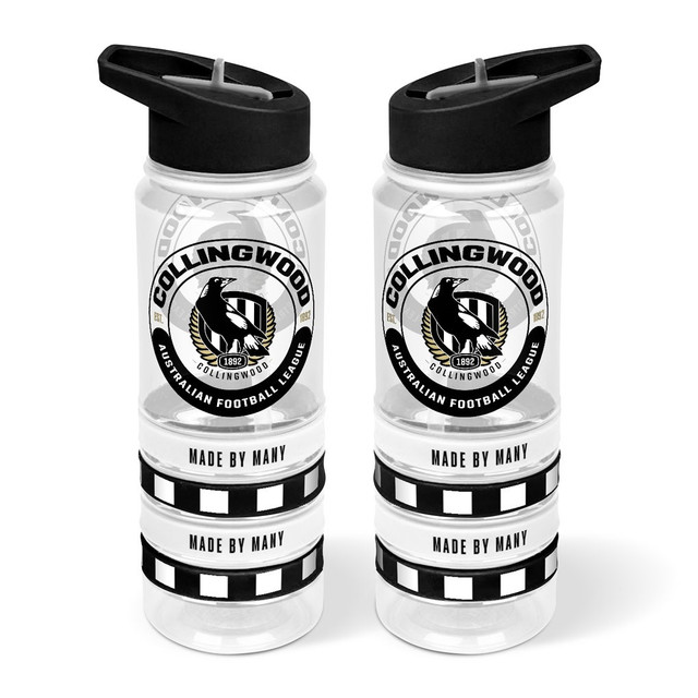 Collingwood Tritan Water Bottle & Bands | Official Collingwood FC Merchandise