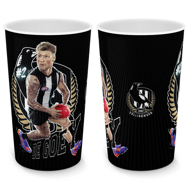 Collingwood Jordan De Goey Tumbler Cup Collingwood Jordan De Goey Tumbler Cup