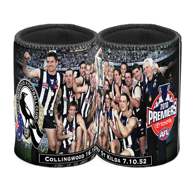 Collingwood 2010 Grand Final Can Cooler Collingwood 2010 Grand Final Can Cooler