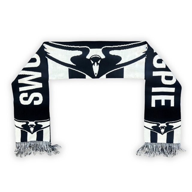 Collingwood Swooping Magpie Scarf