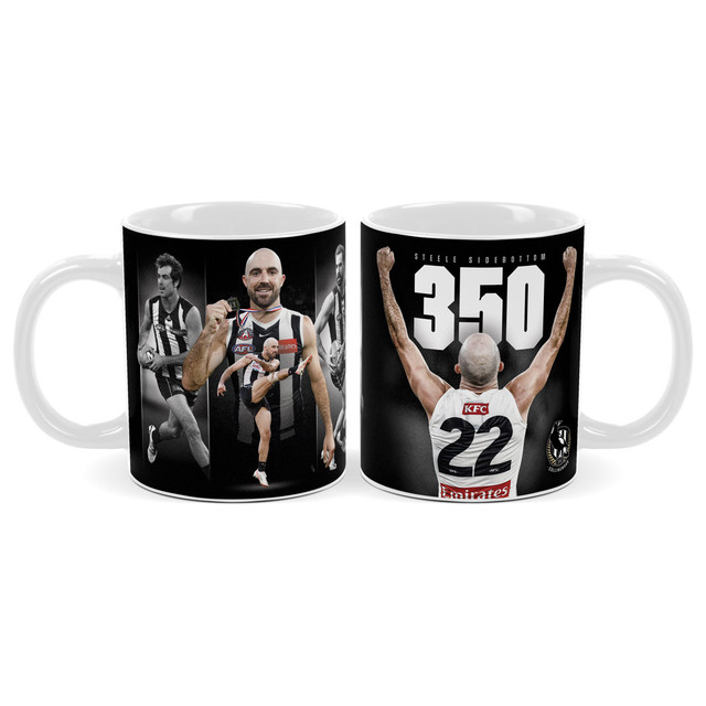 Collingwood Steele Sidebottom 350 Game Limited-Edition Mug