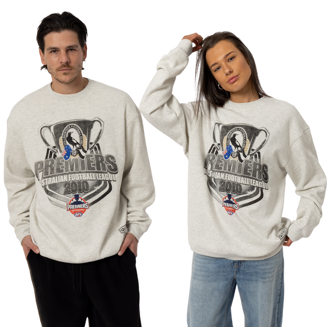 Collingwood Mitchell & Ness 2010 Premiers Shield Crew