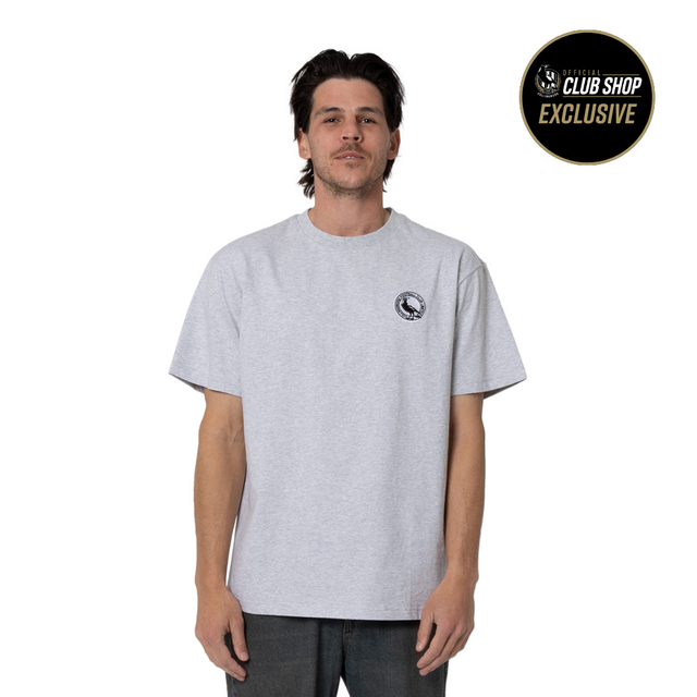 Collingwood Logo Basic Grey Tee