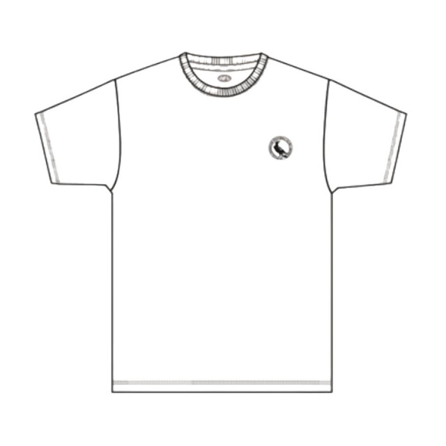 Collingwood Mens Logo Basic White Tee Collingwood Mens Logo Basic White Tee