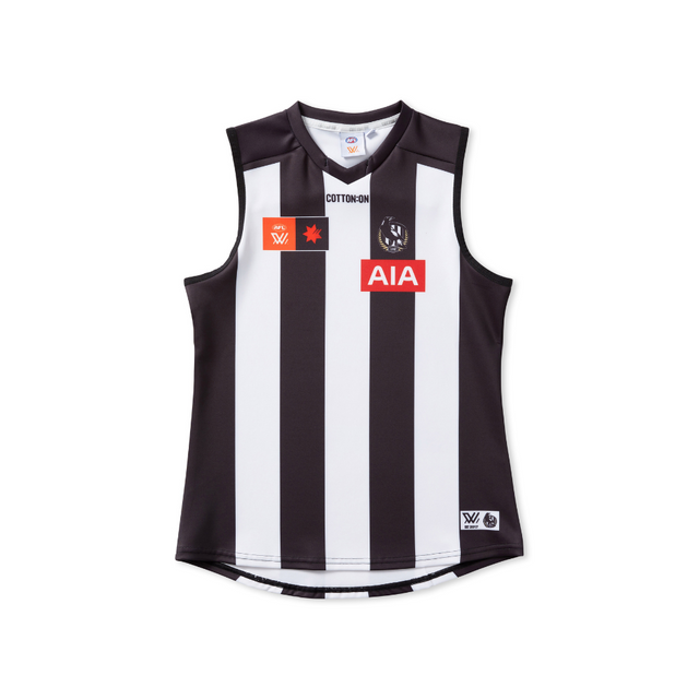 Collingwood 2025 AFLW Youth Home Guernsey Collingwood 2025 AFLW Youth Home Guernsey