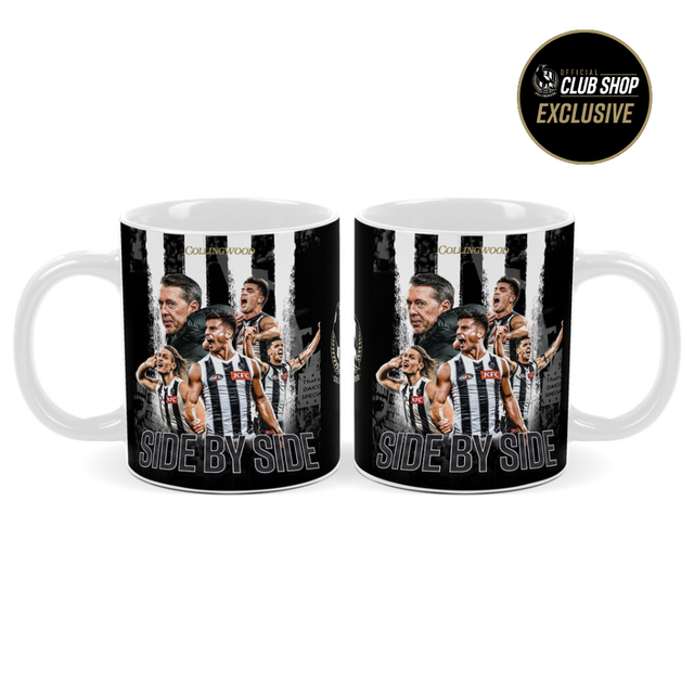 Collingwood Side By Side Mug | Official Collingwood FC Merchandise