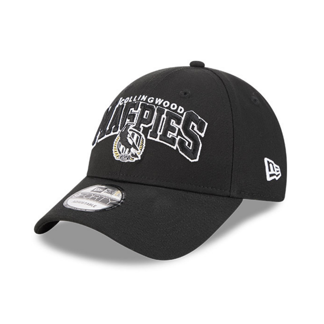Collingwood New Era 9FORTY Toddler Logo Arch Cap