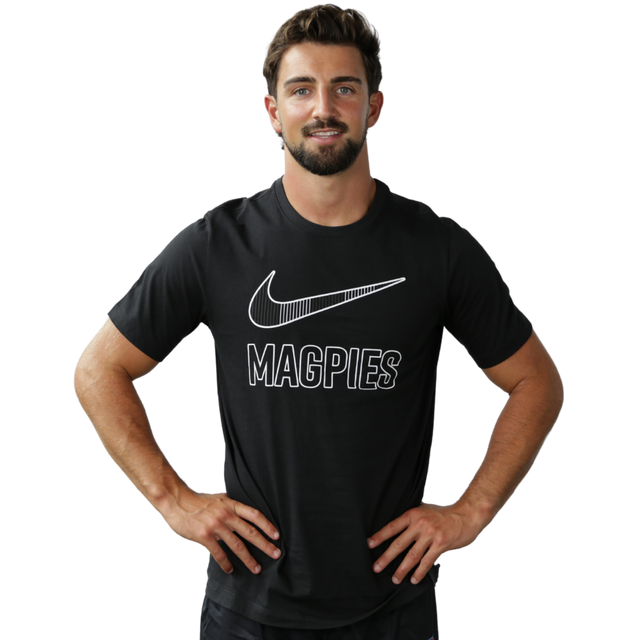 Collingwood 2026 Nike Mens Graphic Tee | Official Collingwood FC Merchandise