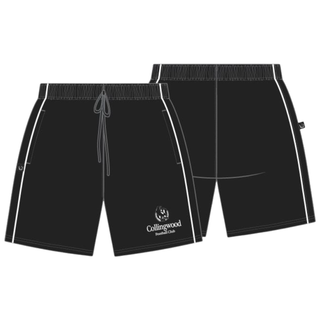 Collingwood Multi Logo Shorts 1