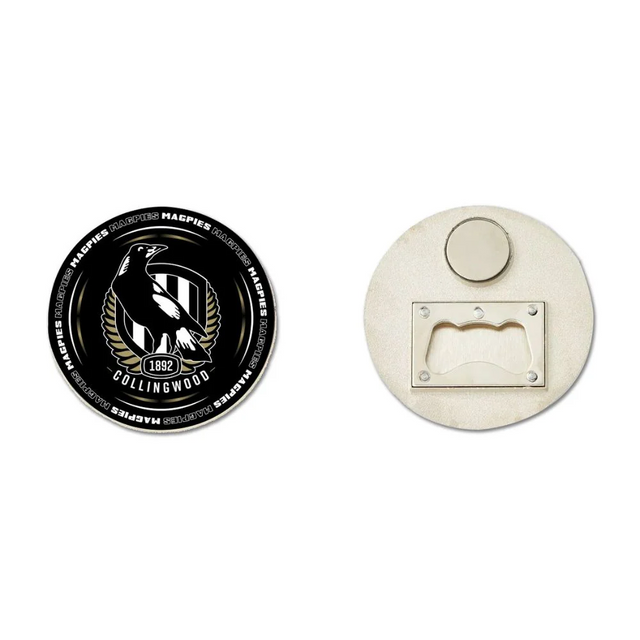 Collingwood Bottle Opener Magnet | Official Collingwood FC Merchandise