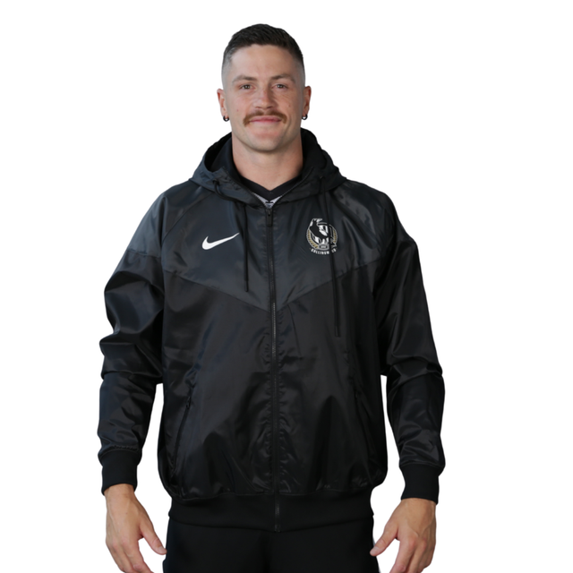 Collingwood 2026 Nike Adults Windrunner Jacket | Official Collingwood FC Merchandise