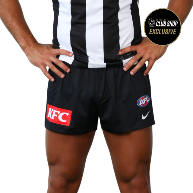 Collingwood 2026 Nike Mens Home Shorts | Official Collingwood FC Merchandise