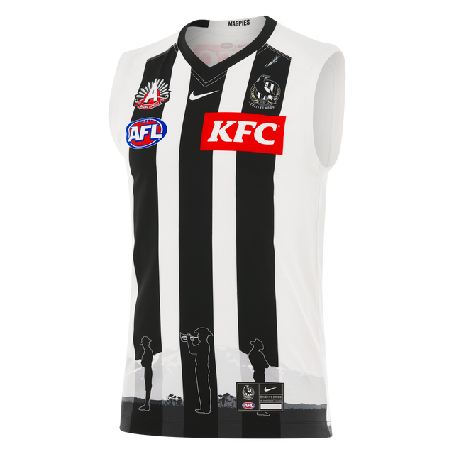 Collingwood 2026 Nike Adults Anzac Day Guernsey